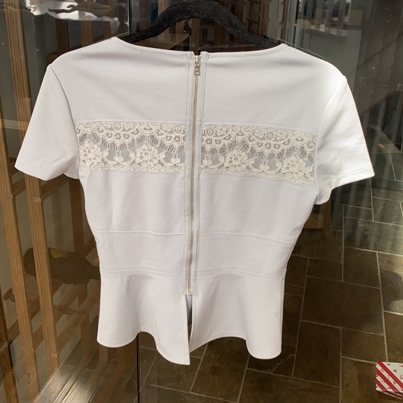 Bcbgmaxazria peplum top - Picture 2 of 3